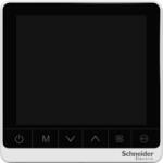 Schneider Electric Termostat, Fcu-P, ecran tactil, Modbus, 4P, 24V, XS, Alb (TC907-3A4DPMSA-24)