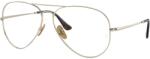 Ray-Ban RX8789 1246 AVIATOR TITANIUM Arista Gold DEMO LENS szemüveg (RX8789 1246)