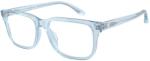 Giorgio Armani EA3250U 6204 Shiny Transparent Light Blue Demo Lens szemüveg (EA3250U 6204)