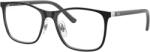 Ray-Ban RY9551V 4064 Black On Silver DEMO LENS szemüveg (RY9551V 4064)