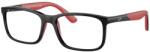 Ray-Ban RY1621 3928 Black On Red DEMO LENS szemüveg (RY1621 3928)