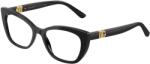 Dolce&Gabbana DG3398 501 Black Demo Lens szemüveg (DG3398 501)