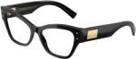 Dolce&Gabbana DG3404 501 Black Demo Lens szemüveg (DG3404 501)