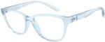 Giorgio Armani AX3111U 8345 Shiny Transparent Blue Demo Lens szemüveg (AX3111U 8345)