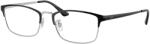 Ray-Ban RX8772D 1235 Black On Silver DEMO LENS szemüveg (RX8772D 1235)