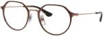 Ray-Ban RY1058 4092 Brown On Rose Gold DEMO LENS szemüveg (RY1058 4092)