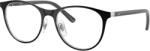 Ray-Ban RY9552V 4064 Black On Silver DEMO LENS szemüveg (RY9552V 4064)