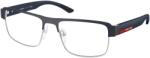 Prada PS51RV TFY1O1 Blue Baltic Rubber/Silver Demo Lens szemüveg (PS51RV TFY1O1)