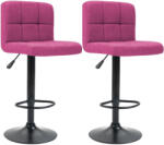 Timeless Home Szövet borítású bárszék 2 db, több színben-pink (HOP1001536-3)