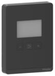 Schneider Electric SpaceLogic, Senzor VOC CO2 temperatura, cu 3 butoane/LCD, Analog, optimum, negru (SLABLCVX)
