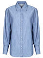 Lee Ingek / Blúzok BALLOON SLEEVE SHIRT Kék EU M