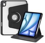  CRYSTAL FLEXI 2v1 Husă tip carte pentru Apple iPad Air 11 2026 / 2025 / 2024 negru