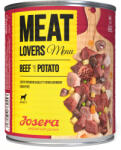 Josera Meat Lovers Menu Beef with Potato | Teljes értékű marhás nedvestáp burgonyával felnőtt kutyáknak - 800 g