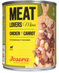 Josera Meat Lovers Menu Chicken with Carrot | Teljes értékű csirkés nedvestáp répával felnőtt kutyáknak - 400 g