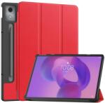  LEATHER Capac cu balamale pentru Lenovo Idea Tab Pro roșu