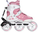 Powerslide Görgős görkorcsolya Powerslide Phuzion Argon Syncro 110 42 fehér|rózsaszín