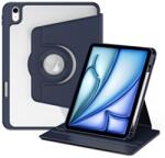  CRYSTAL FLEXI 2v1 Husă tip carte pentru Apple iPad Air 11 2026 / 2025 / 2024 albastru închis