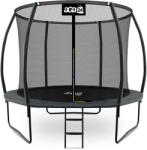 AGA Trambulin belső védőhálóval létrával 305 cm Aga SPORT EXCLUSIVE MRPU1010GREY - Szürke (K20741)