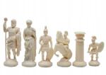  Skót sakkfigurák a Római Birodalom számára krém fekete