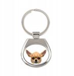 Art-Dog Chihuahua rövidszőrű kutya kulcstartó, kulcstartó grafika (5056739219409)