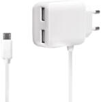 LogiLink USB fali töltő , 2+1 port, 10, 5W, fehér (PA0157W) (PA0157W)