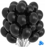 brokatove Lufik Fekete Matt Nagy 30 CM Pasztell Strong Erős Születésnapi Dekoráció