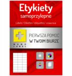 Dalpo 70x37 mm öntapadó címkék fehér A4 100 laphoz 2400 címke (EYA-1A-A07ML)