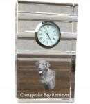  Chesapeake Bay Retriever kristály asztali karóra az Ön fényképével (5060381108134)