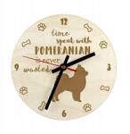  Pomerániai gravírozott kutyaóra, átmérő 30 cm, kutya neve (5055882400399)