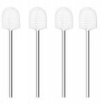  Wc kefe 4 db Acél nyél és műanyag fejek (0193499468557)