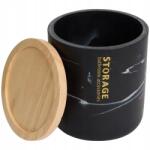 Zd trading Szabadonálló szappantartó, fekete műanyag (3208294)