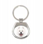 Art-Dog Samojed Samoyed kutya kulcstartó, grafikai kulcstartó, medál (5056739219652)