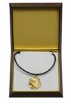 Art-Dog Brüsszeli griffendéles aranyozott nyaklánc medál kutyával díszdobozban (5906111284443)