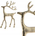 Koopman Karácsonyi Dekoráció Arany Dekoratív Rénszarvas h20 cm, elegáns glamour (A98810050)