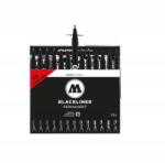 MOLOTOW Vékonyceruza készlet Blackliner Complete Set 13 (200.495)