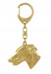 Art-Dog Greyhound aranyozott kutya kulcstartó, exkluzív kulcstartó (5906111203642)