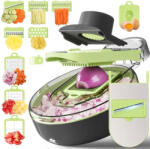 Verk Group 9 az 1-ben multifunkciós zöldség- és gyümölcsszeletelő készlet - tojásszűrővel és hámozóval (00376)