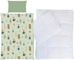  Erdei állatok flanel ovis ágynemű szett