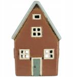 Ib Laursen Kerámia Házikó Lampion Lámpa teamécses Brown Nyhavn gre (5709898346874)