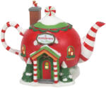  Department 56 North Pole Village Peppermint Tea Shop