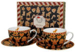  Gingerbread Navy - 2 darabos cappuccino csészékészlet (Karácsonyi kollekció) (3936237)