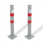 Bituxx Parkolózár oszlop 65cm szimpla összecsukható 2 db-os szett