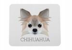 Art-Dog Chihuahua hosszú szőrű egérpad geometrikus kutyával (5056739222881)