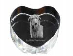 Art-Dog Skót agár kristály szív, dísz, kutya fénykép ajándéktárgy (5055882445802)