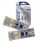 m-tech W5W Led Helyzejő Fény 12V Canbus Premium Izzók T10 Fehér 194