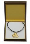 Art-Dog Lakeland terrier aranyozott nyaklánc medál kutyával ajándékdobozban (5906111285259)