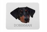 Art-Dog Doberman egérpad geometrikus kutyával (5056739222935)