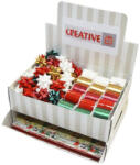 Creative Díszcsomagoló CREATIVE szett karácsonyi mintás öntapadós csillag, kötöző, papír (36515) - papir-bolt