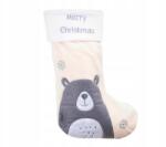 GoDan Karácsonyi Zokni Fehér Maci 27X42CM (NW-SMIS)