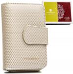 Peterson Női függőleges bőr pénztárca Peterson bézs színben (PTN 425214-SBR-7358)